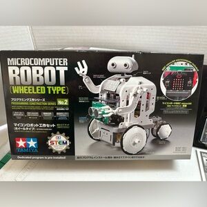 tamiya microcomputer robot wheeled type